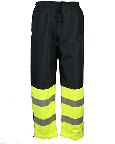 Safety Depot 737C-E Yellow/Navy Class E Pants (Large)