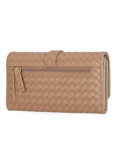 Image of Mundi File Master Womens RFID Blocking Wallet Clutch Organizer With Change Pocket