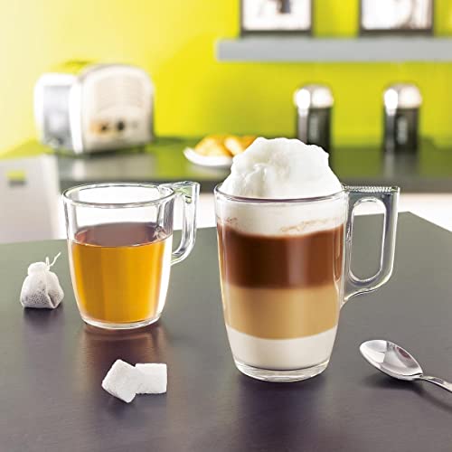 Set de 6 mugs para desayuno 32cl Luminarc negro miniatura 3