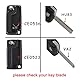 3 Tasten Flip Autoschlüssel Shell mit Stahl Pin Removal Tools Nadelfeile Für Citroen Berlingo Dispatch Toyota Proace FIAT Scudo Peugeot Partner Expert Van (VA2 CE0536)