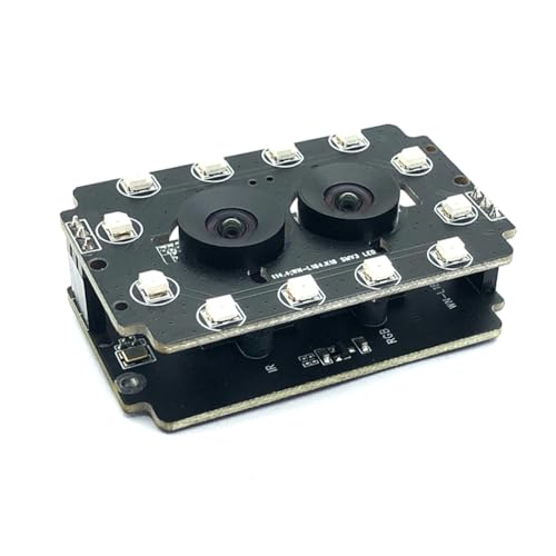 Módulo de cámara dual 1080p 2MP con visión infrarroja y micrófono digital integrado 2
