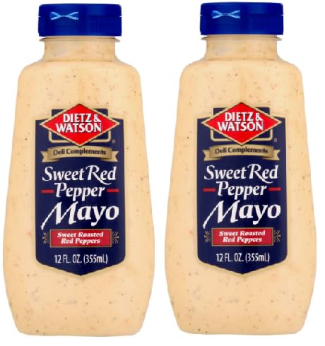 Sweet Red Pepper Mayo (Pack Of 2 Bottles) 12 fl oz