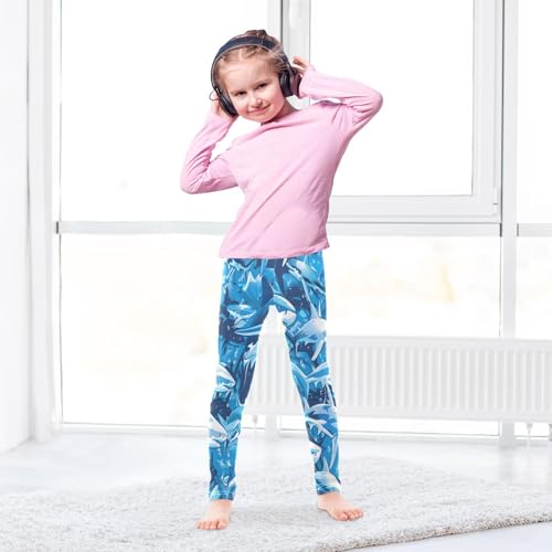 Toddler Girls Leggings Printed Yoga Pants Leggings Underwater Sharks for Kids4