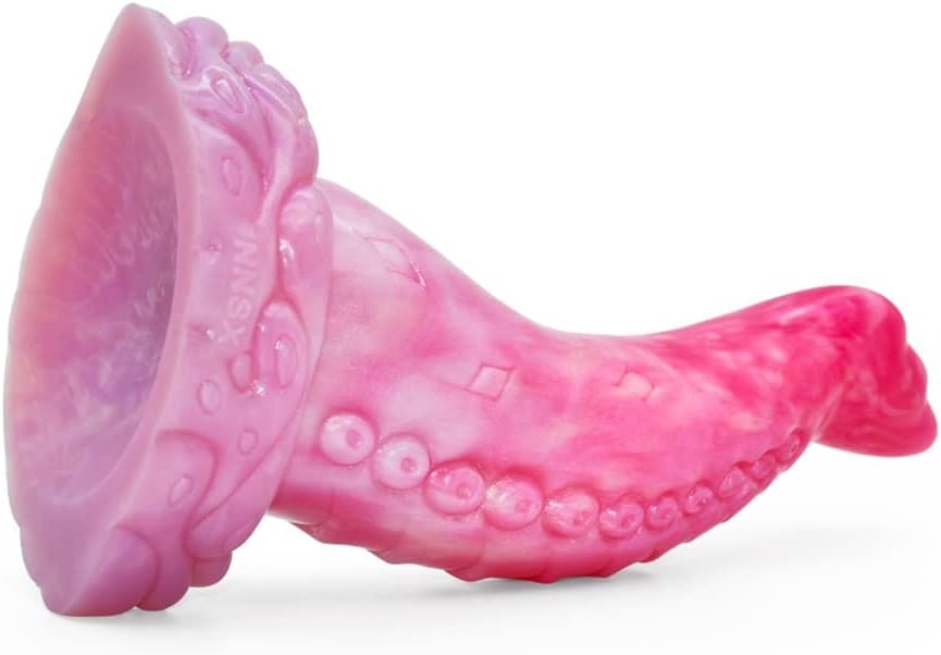 Tentacle Realistic Dildo for Women, Anal Dildo with Strong Suction Cup for Hands-Free Play, Silicone Anal Plug Prostate Massager Adult Sex Toy for Women