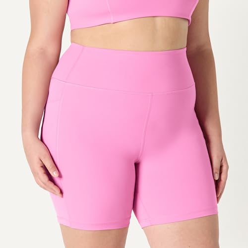 Image of Amazon Essentials Women's Active FormFlex Buttery Soft High Waist Biker Shorts