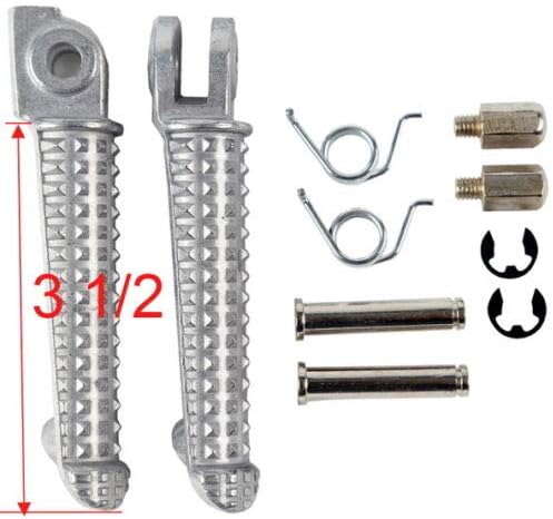 Miniatura 4 de TCT-MOTORPARTS Estriberas delanteras para Yamaha YZF R1 1998-2023 YZFR6 YZF R6 2003-2020 YZF R6S 2003-2008