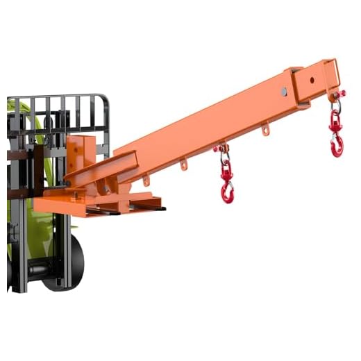 28–124" Long-Reach Fork-Mounted Jib Boom
