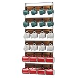 IBUYKE Soporte Tazas Cafe,Soporte para Tazas de Pared,Juego de 3, con 24...