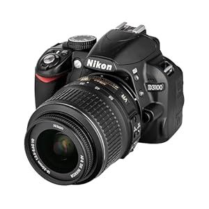 Nikon D3100 14.2MP DSLR Camera with AF-S DX 18-55mm f/3.5-5.6 VR Zoom Lens – (Black) (Discontinued) (Renewed)