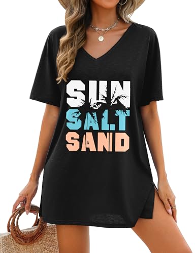 Cache-maillot de bain AI'MAGE - Finie l'inconfort avec cette robe t-shirt de plage du S au 3XL