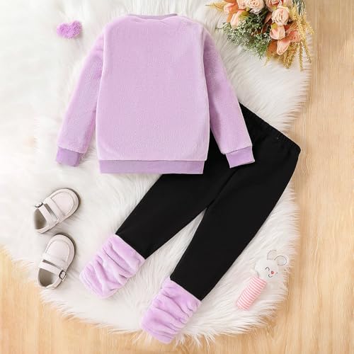 Conjunto de invierno para niña tierno y abrigado, la prenda ideal para cuidar sus juegos diarios 2