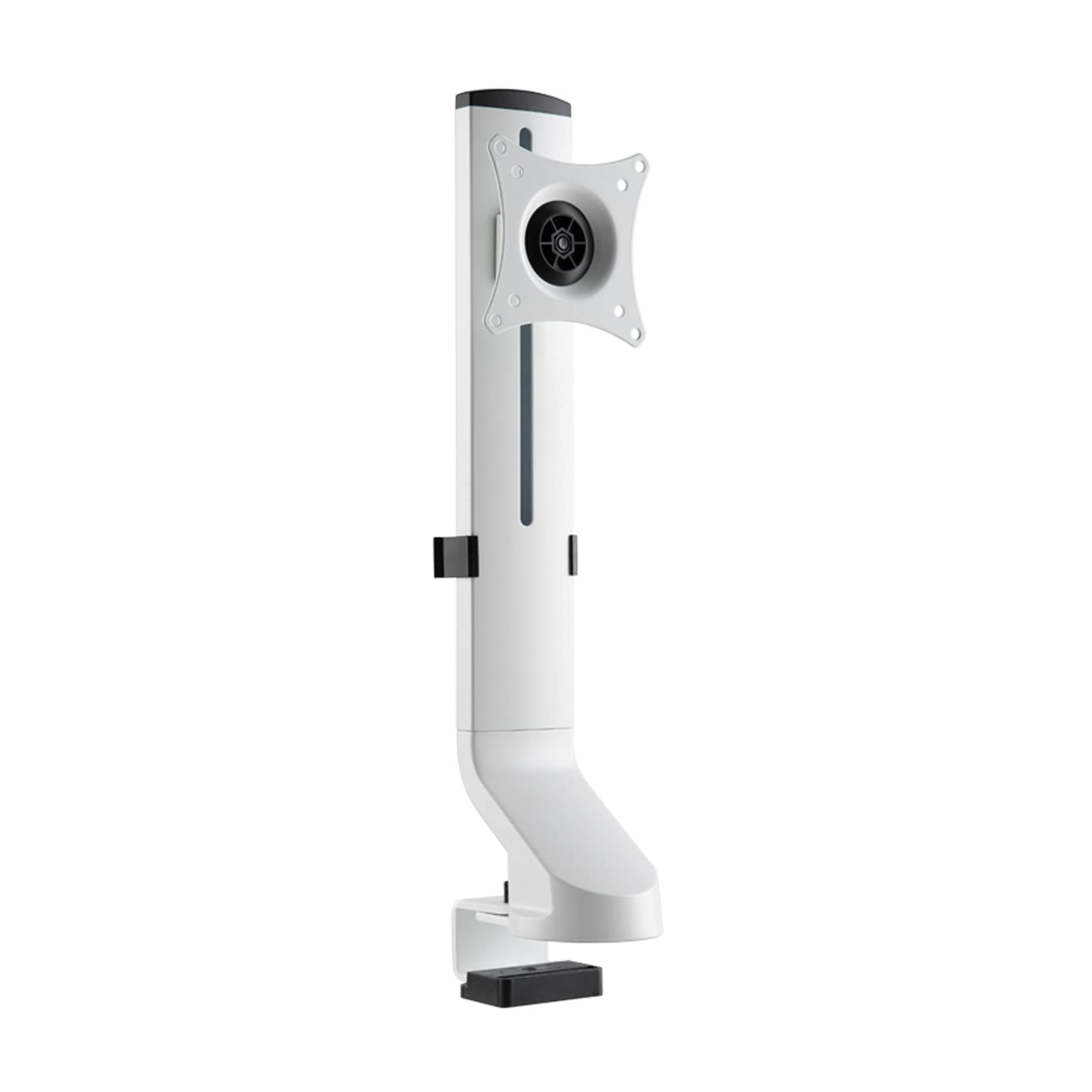 Aioneer Monitor Desk Mount Column Monitor Desk Mount Stand Dual Screen Monitor Stand Mount 7.4" Height-Adjustable Monitor Mount, Rotating, Suitable For 17"-32" Monitors Computer -Single screen