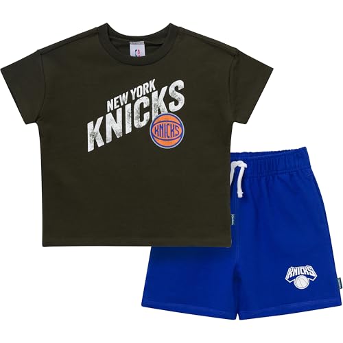 Gerber Toddler Boys' NBA Team & Shorts Set, New York Knicks, 4T