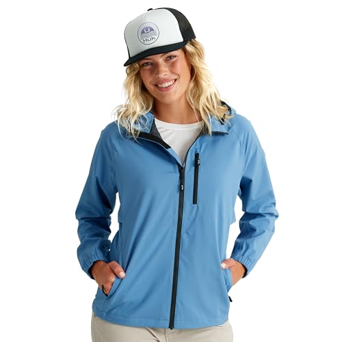 HUK Rover, Waterproof & Wind-Resistant Jacket with Hood for Women