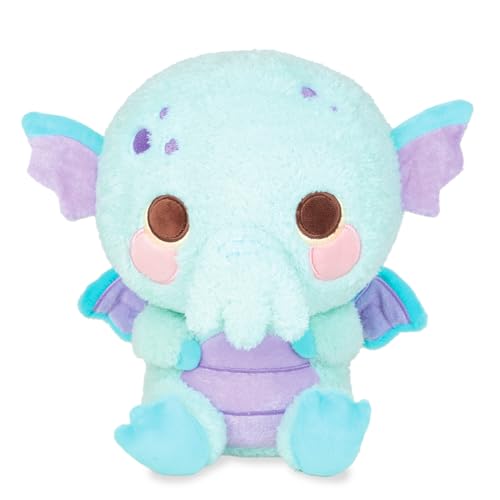 Image of Cuddle Barn PlushGoals - Lulu The Curious Cthulhu | Cute Kawaii Soft Plush Cuddly Cryptid, 10 inches