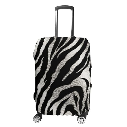 Carry on Luggage Cover Zebra Print Suitcase Covers for Luggages Tsa Approved Travel Luggage Sleeve Protector Elastic Suitcase Protector Anti-Scratch Washable Fits 19-30 Inch Case -S