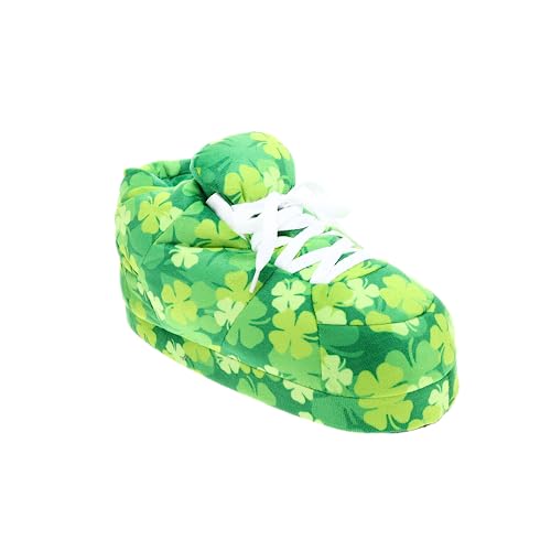 Image of Happy Feet Slippers Standard Sneaker Slippers for Men, Women, and Kids - Women Shoes, Gifts for Women, As Seen on Shark Tank - Classy Oversized House Slippers for Women with Non-Slip Rubber Soles