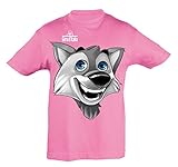 Giro Italia Kinder Mascotte T-Shirt, Rose, 4 Jahre