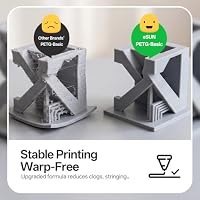 eSUN Hohe Zähigkeit PETG Basic 1.75mm Filament, Transparent Grün, 1KG – Ansicht 2