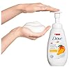 Dove Foaming Body Wash for All Skin Types Mango Butter For Glowing Skin, 13.5 Ounce (Pack of 4)