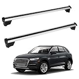 ROADFAR Roof Rack Aluminum Top Rail Carries Luggage Carrier Fit for Audi Q5 2012 2013 2014...