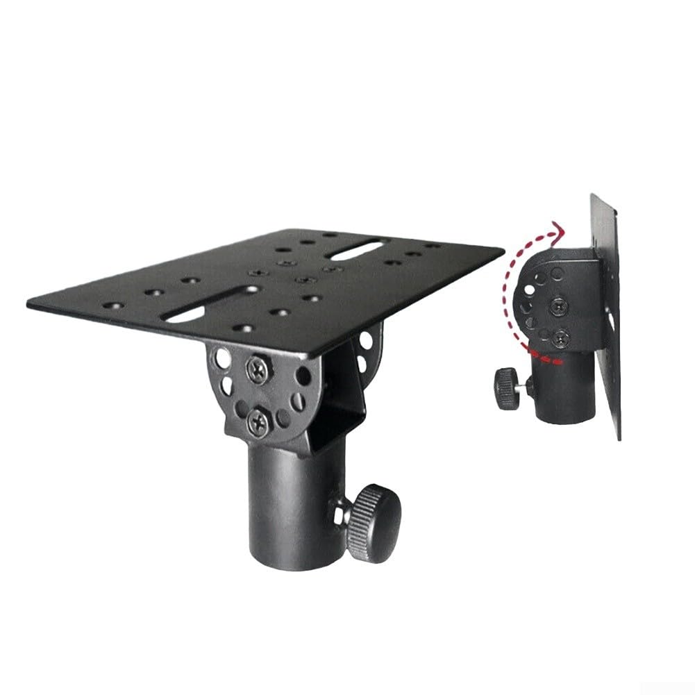 Metalen Mount Statief Pole, DJ/PA Speaker Stand Draaibaar 35mm DJ Speaker Stand Adapter Top Cap 175x110mm