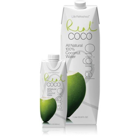 Caja 12 unidades Real Coco Original de 1L