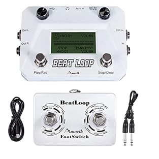 🥁30 storage locations, each recording time up to 5 minutes, all of 30 loopers recording total time up to 50 minutes. 🥁The looper's overdub operation unrestricted in this pedal. USB audio device, support for recording and playback (support 48k samplin...
