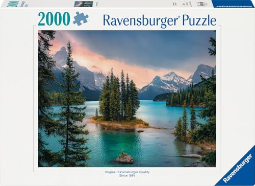 Puzzle 2000 pièces : Ile Esprit Canada Ravensburger France - vue 6