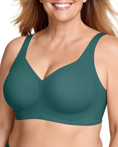Image of OEAK Womens Wireless Jelly Bras Plus Size Support Push Up Comfortable Bra