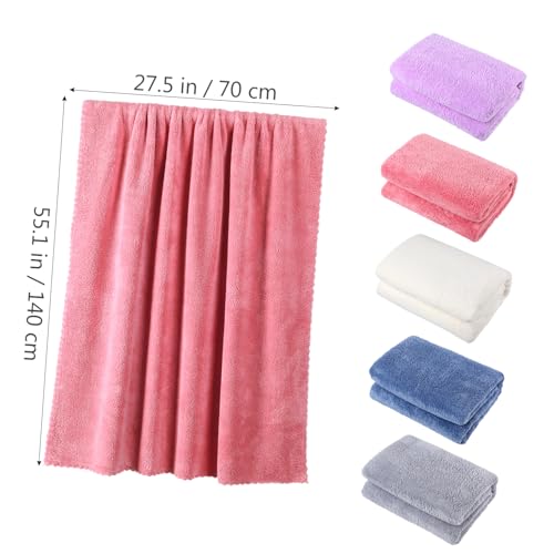 Serviettes microfibre absorbantes et douces pour un séchage rapide après le bain