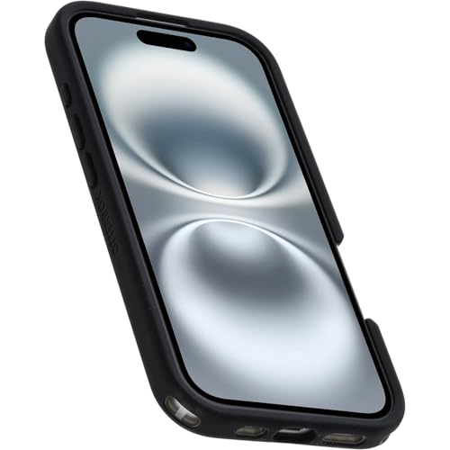 Image of OtterBox iPhone 16 Symmetry Series Soft Touch - Dark Echo | Soft-Touch Silicone, Sleek Rubber Design, Ultra-Slim Phone Case for Apple iPhone with Raised Edges & Drop Protection
