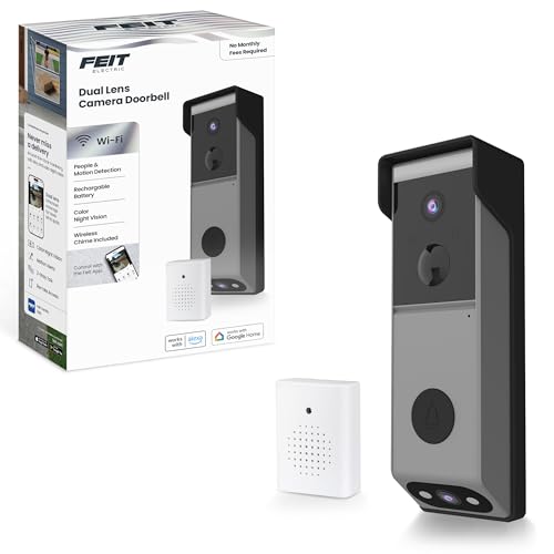 Feit Electric Smart Wireless Doorbell with HD Camera