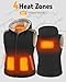 Women Heated Vest Battery Pack Included 12v Graphene Christmas Xmas Birthday Gift Dad Bonus Husband Great Grandpa Brother Uncle Boyfriend Bf Papa Who Have Everything Good Cool Unique Nice Top Luxury
