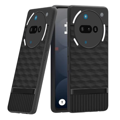 Image of Shockproof Case for Nothing Phone (3a) 5G | Full Camera Protection | TPU Flexible Back Cover for Nothing Phone (3a) 5G (Matte Black)