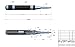 Starrett Automatic Center Punch with Hardened Steel Metal - 100mm Length, 11mm Punch Diameter Tapered Point - 18AA