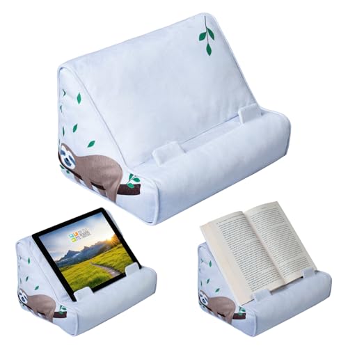 Book Couch Soporte para iPad | Soporte para Tableta | Soporte para Libros | Almohada de Lectura | Leer en la Cama en Casa | Soporte Cojín para Tableta | Regalo para Lectores