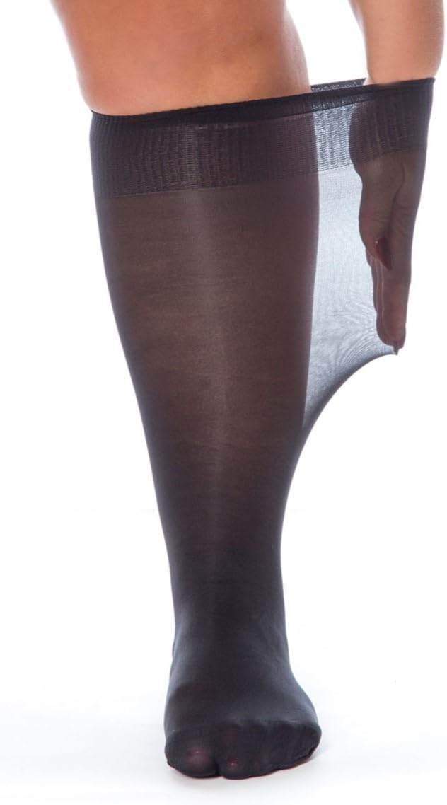 All Woman Alber's 40 Denier Microfibre Extra Wide Knee-highs/Pop Socks PACK OF 5