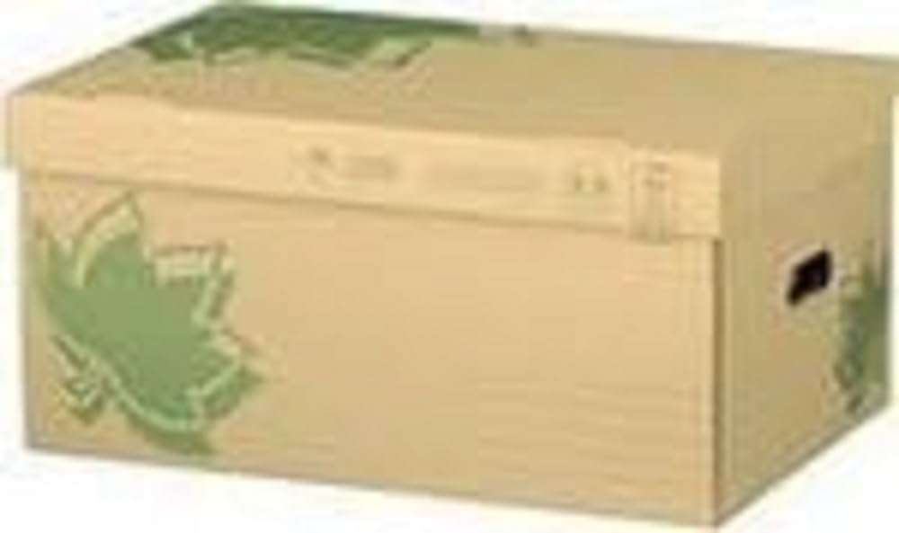 Unbekannt Fast Nature Line-Scatola da archivio con Coperchio Pieghevole, Colore: Marrone