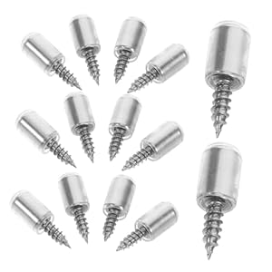 Holidyoyo 75 Stück Präzisions-Passschrauben Edelstahl