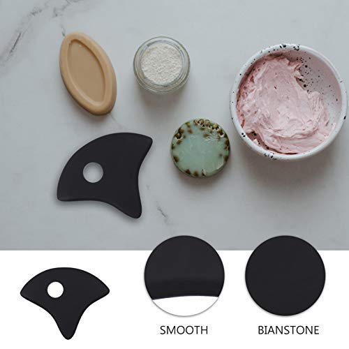 ARTIBETTER Placa Triangular Raspagem Guasha Bian Pedra Placa Guasha Ferramenta De Massagem para SPA
