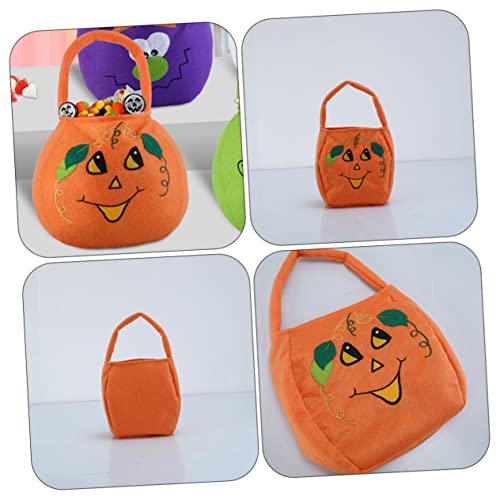 MUSISALY 2 sacos de presente escolares doces cesta laranja portátil lembrancinhas de festa adorável