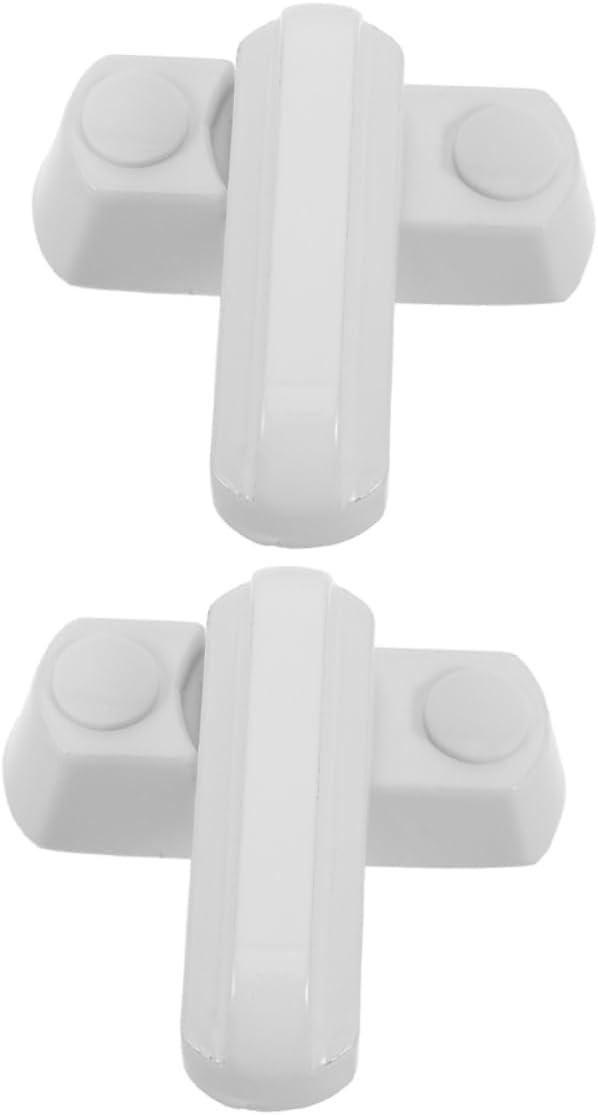 2pcs Zinc Alloy T Style Table Buckle for Rvs Trailers and Commercial Vehicles Durable Folding Lock Clip for Outdoor Tables and Cabinet Boards