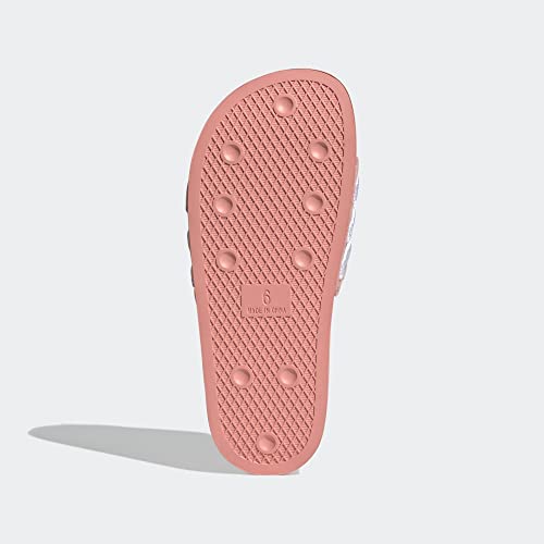 Image of adidas Womens Adilette Slide Casual Sandals Casual - Orange