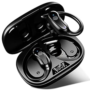 Rulefiss 2022 In Ear Kopfhörer Sportkopfhörer 40H Ohrhörer Wireless Earbuds Bluetooth 5.1 Kopfhörer für Sport Earhooks