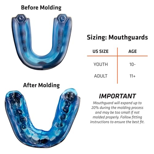 image for Shock Doctor Mouth Guard Sports, Hockey, Lacrosse, Baseball, Wrestling