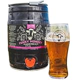 Frome Brewing 5l Craft Beer Mini Keg I Funky Monkey English Pale Ale Keg (4%) I 5L Mini Keg with Built-In Tap I 9 Pints of Vegan Beer from Somerset I Birthday Gift for Men