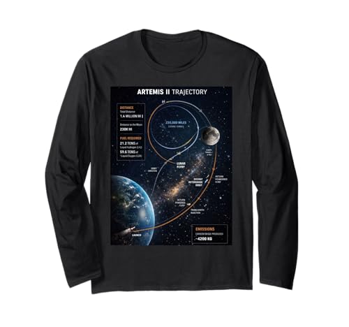 Artemis 2 Itinéraire SLS Rocket Launch Mission to The Moon Manche Longue