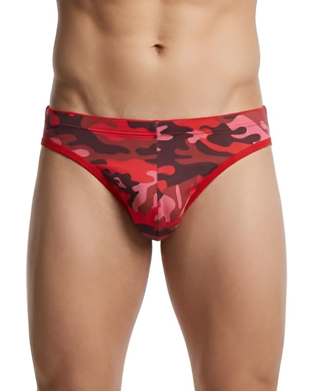 Men's Printed Bikini Brief, Multicolour Print, Stylish Underwear-picture-44