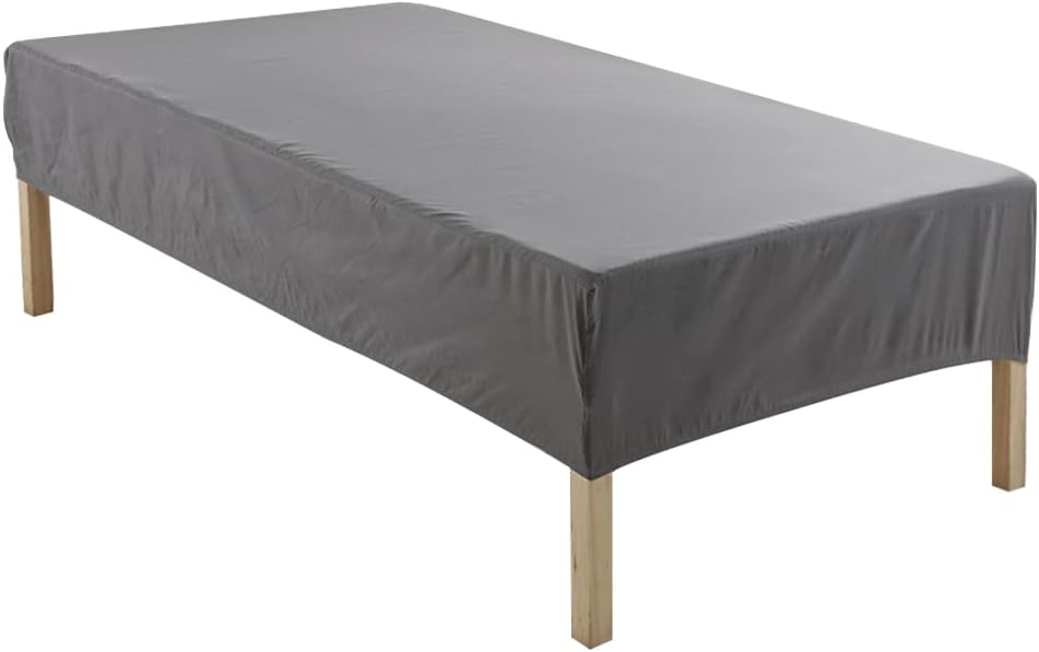 ROYALAY Unfitted Fabric Furniture Covers (Grey, 54"x75"+15